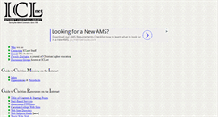 Desktop Screenshot of iclnet.org
