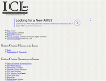 Tablet Screenshot of iclnet.org